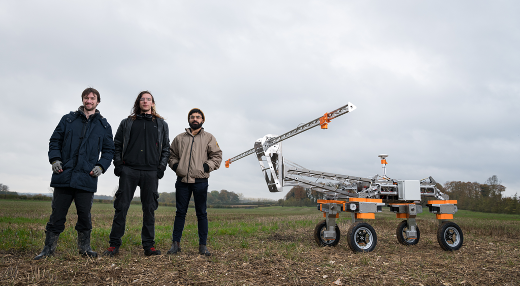 Small Robot Company roll-out Tom the weed-mapping robot