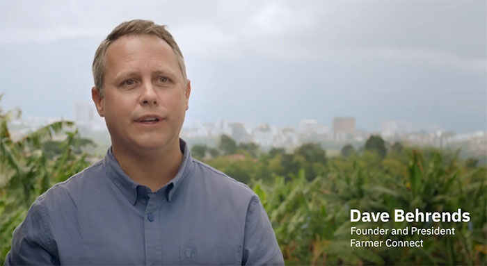 David Behrends, Founder and President of Farmer Connect.