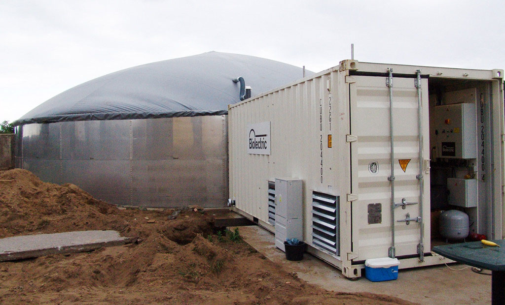 Small biodigesters from Biolectric enable dairy farms to make use of slurry to produce electricity to cut business and domestic bills.