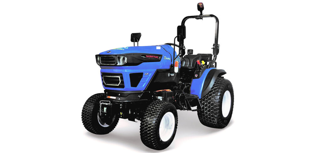 Sark leads the charge with first electric tractor in Great Britain