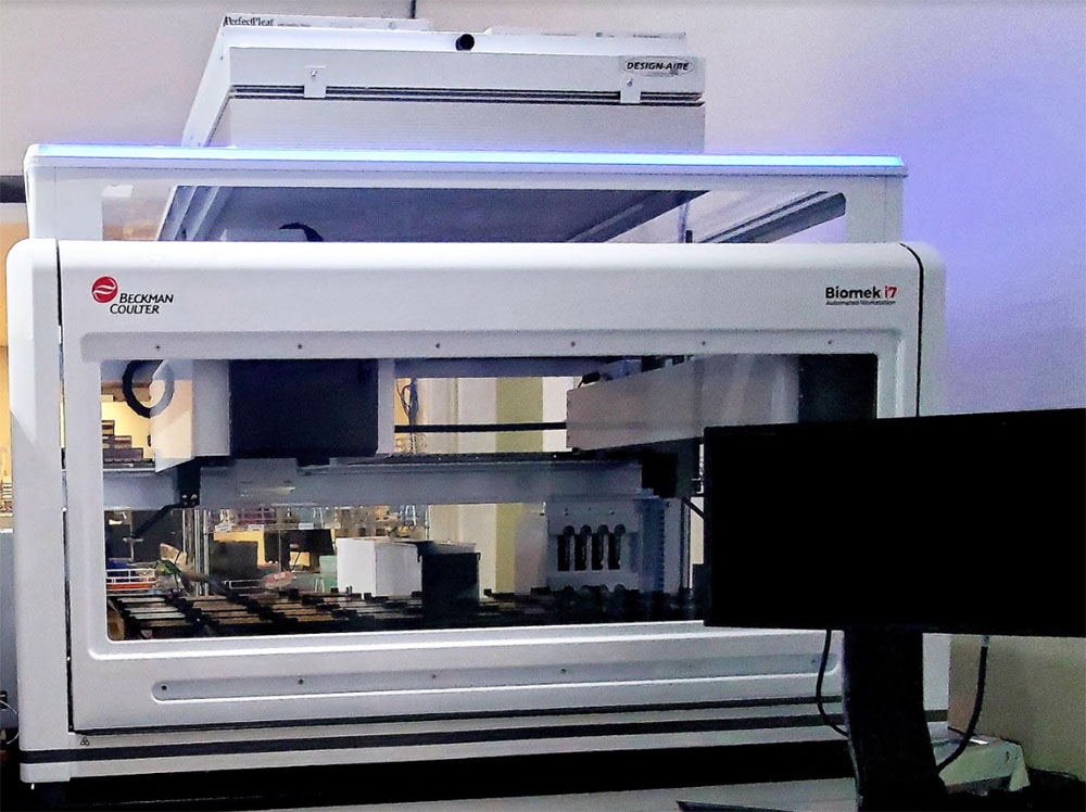 Liquid Handling Robot [Image Source: Terramera]