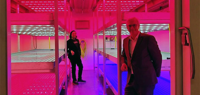 Karn Manhas, Founder & CEO and Henk Snoeken (Dutch Consol) [Image Source: Terramera]