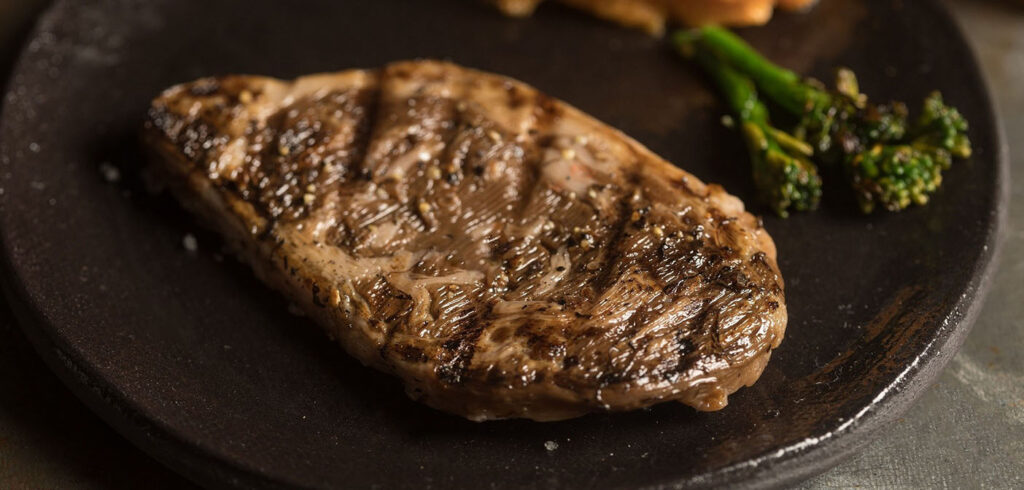 Aleph Farms and The Technion Reveal World’s First Cultivated Ribeye Steak [Photo: Aleph Farms]