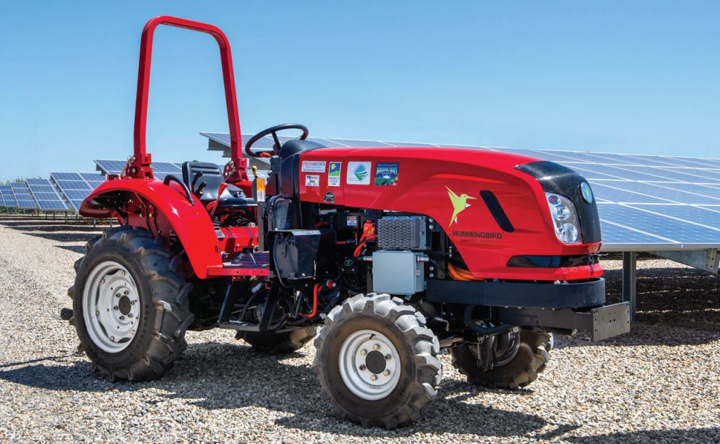 "These electric tractors from HummingbirdEV are helping us reach our sustainability goals throughout our farming operation." said Ty Tavlan, Moonlight Companies