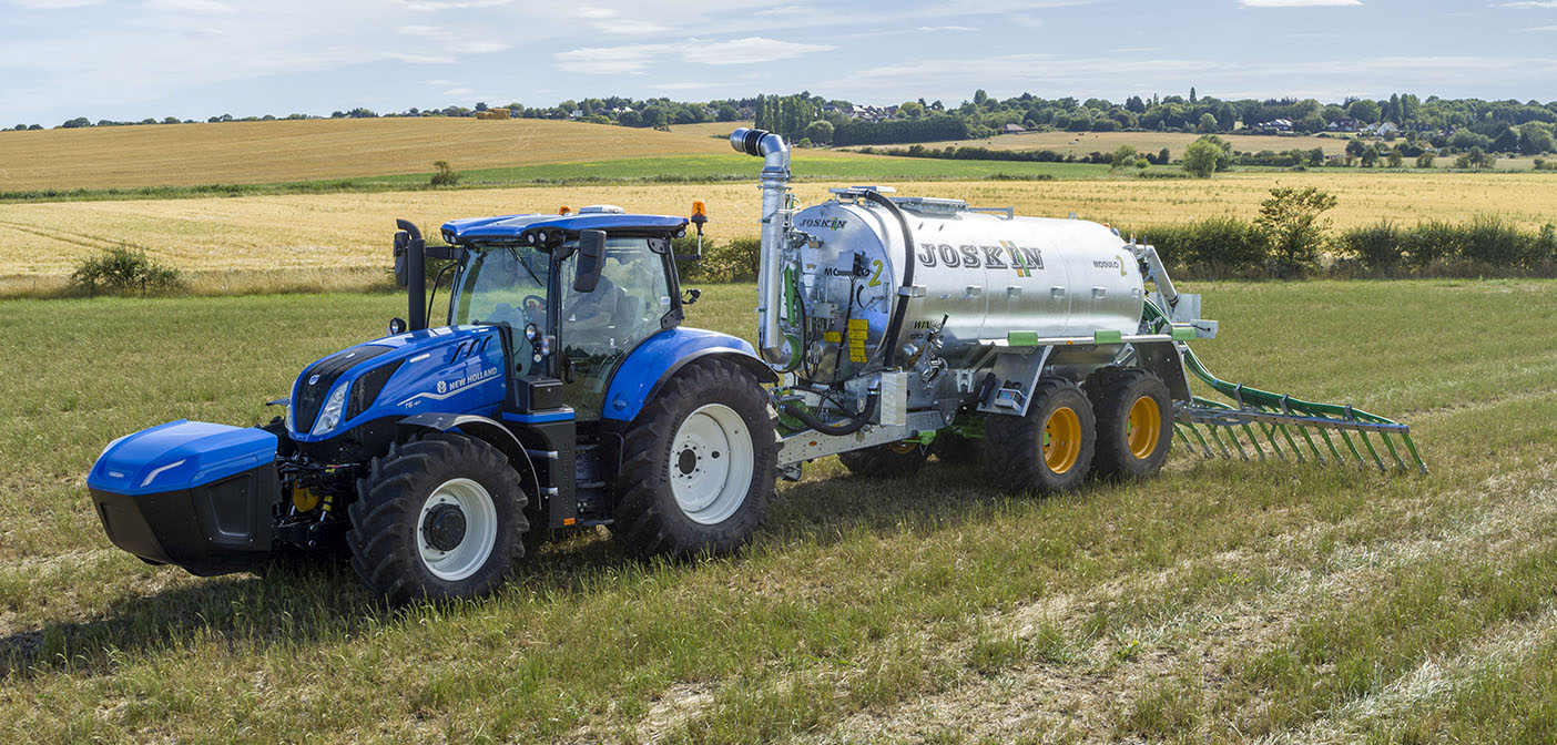 New Holland methane powered tractors ready for delivery