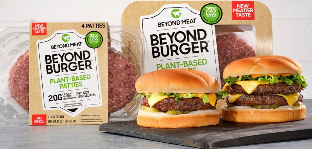 Brand new plant-based ‘Beyond Burger’ launches at grocery stores across US