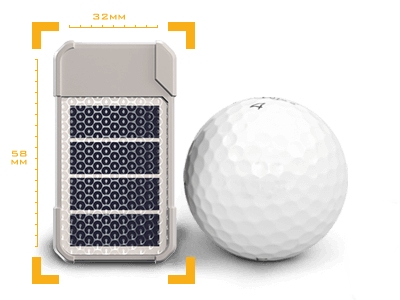 The GSatSolar Rancher is small and takes the form of an ear tag