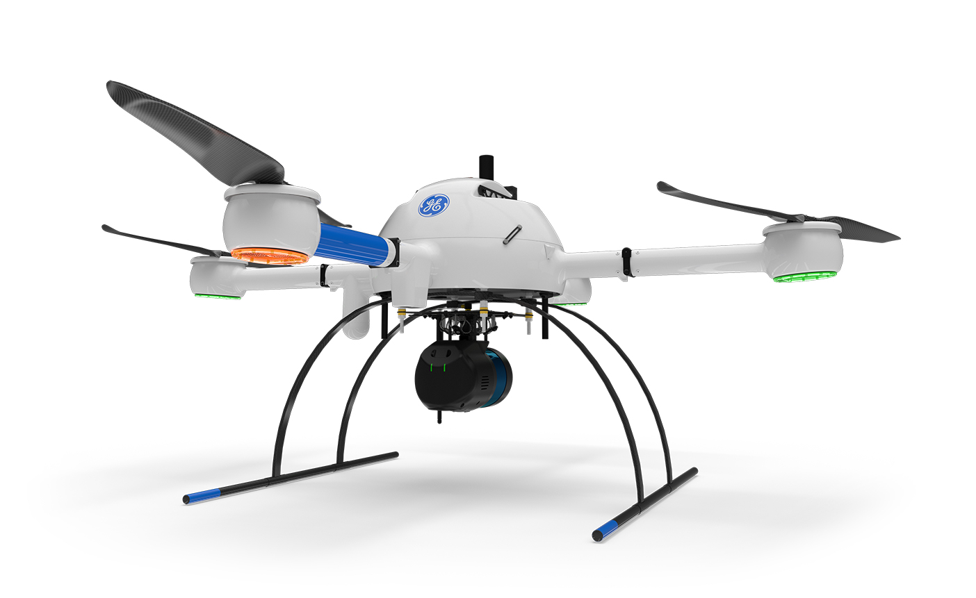 The newest member of the GE industrial drone line, the mdLIDAR1000LR