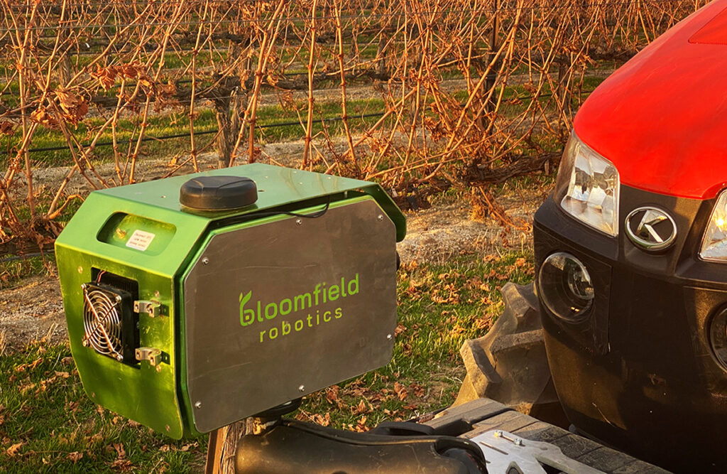 AI-based crop monitoring - Bloomfield Robotics receives investment from Kubota