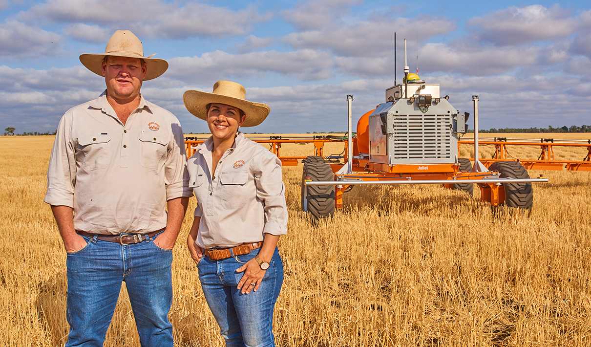 Co-founders Andrew & Jocie Bate,