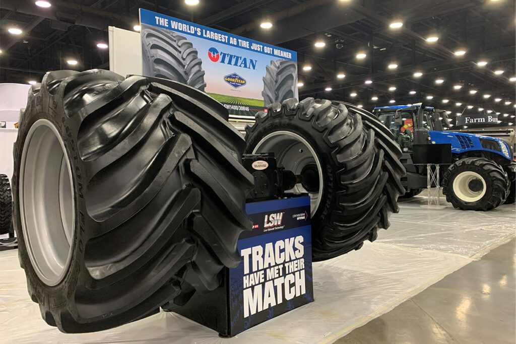 Titan Debuts New Tread Design On The World's Largest Farm Tire